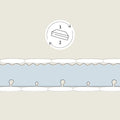 LIFETIME Kidsrooms Mattress 90 x 200 cm High resistance (HR) foam mattress - ADVANCED